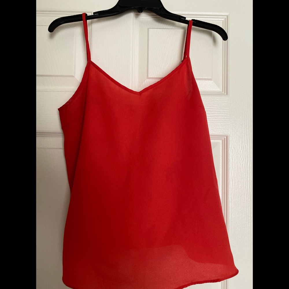 Red classy shirt